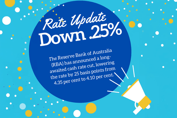 RBA first rate cut since 2020. Article by Attain Loans Altona